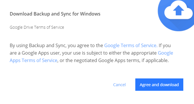 How to Setup Google Drive Backup and Sync on Windows 10 pic 2