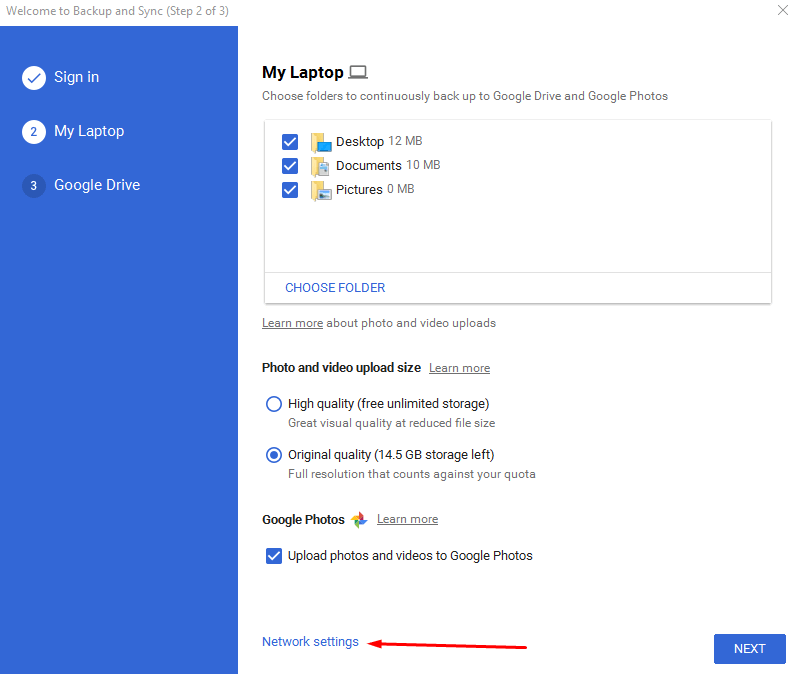 How to Setup Google Drive Backup and Sync on Windows 10 pic 6