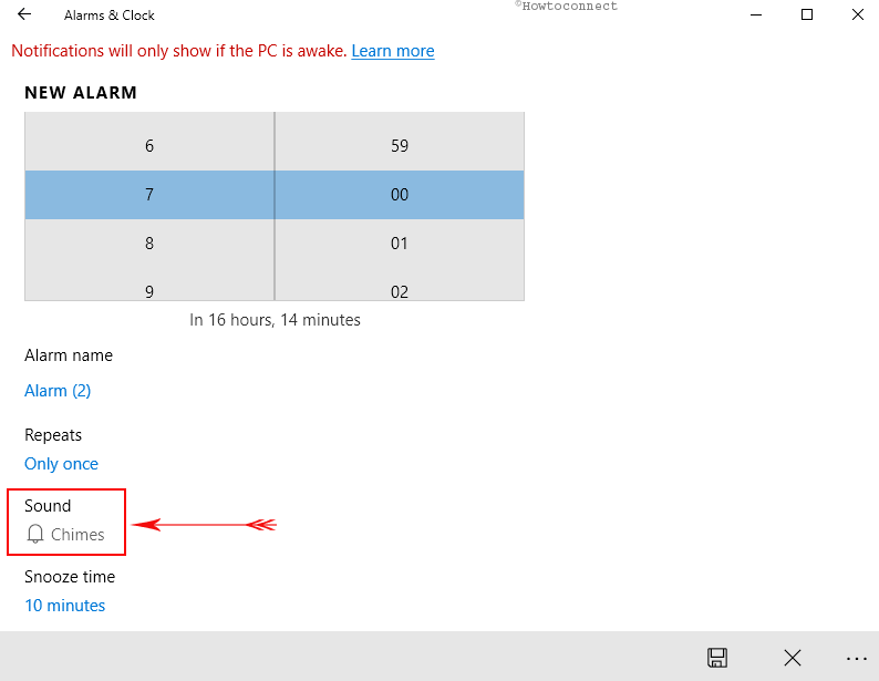 How to Setup an Alarm on Windows 10 Laptop image 5