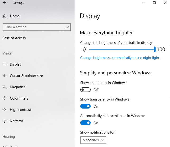 How to Show Transparency on Windows 10 image 1
