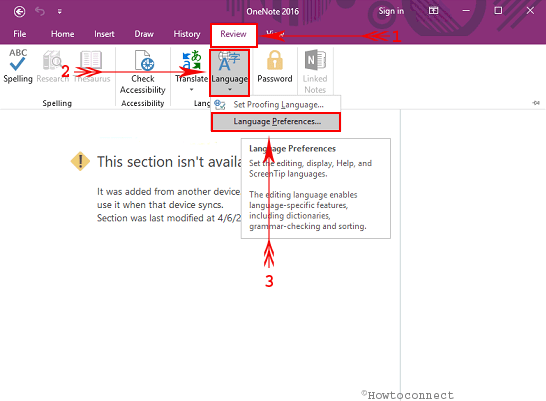 How to Show or Hide Spelling Errors in OneNote Windows 10 image 5