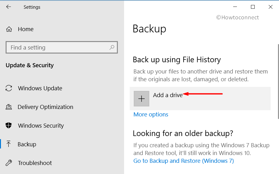 How to Take Incremental Backup in Windows 10 Pic 1