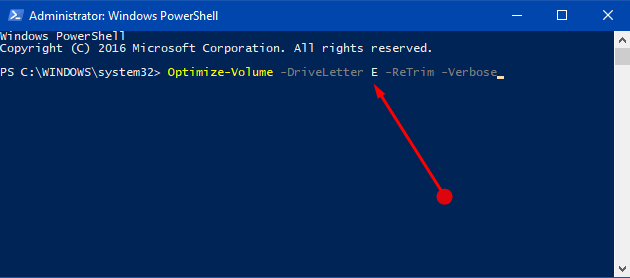 How to Trim SSD on Windows 10 Using PowerShell Picture 2