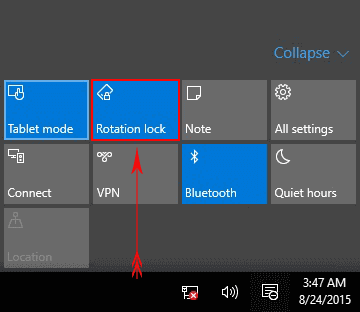 How to Turn Off Screen Rotation on Windows 10 Pic 1