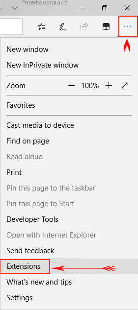 How to Turn on Extensions in Microsoft Edge InPrivate Mode pic 1
