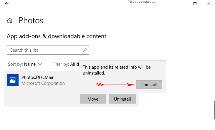 How to Uninstall Add-on of Store Apps in Windows 10 Photos 5