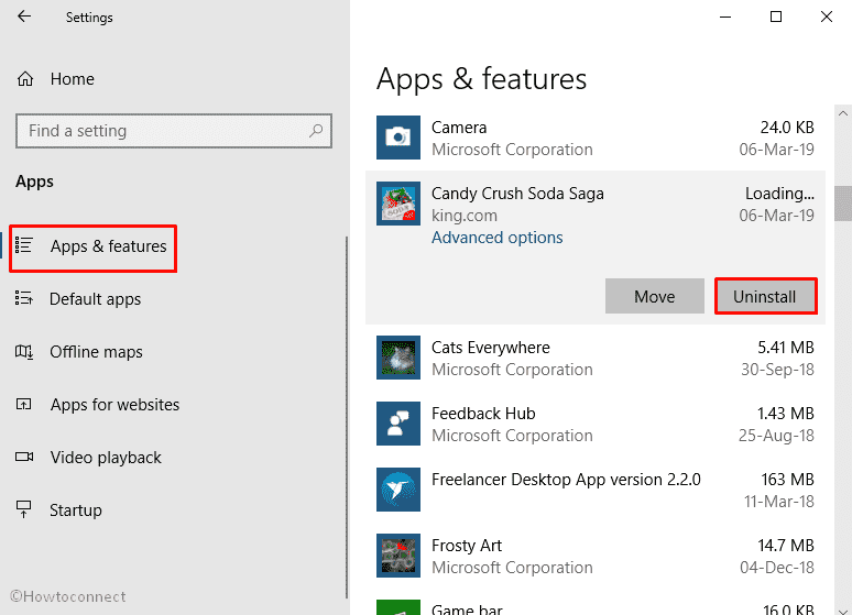 How to Uninstall Candy Crush Saga from Windows 10 1903 image 2