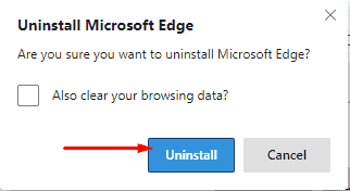 How to Uninstall Chromium Microsoft Edge Browser image 4