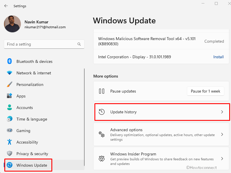How to Uninstall KB5013943 from Windows 11