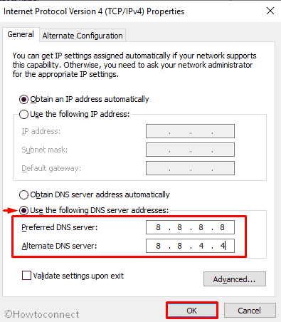 How to Use Google DNS Servers in Windows 10 image 4