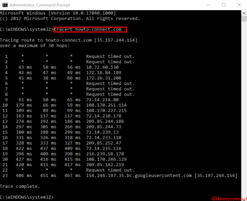 How To Use Cmd Command Traceroute In Windows 11 Or 10