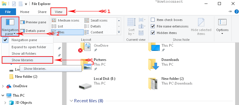 How to Work with Library in Windows 10 Pic 1