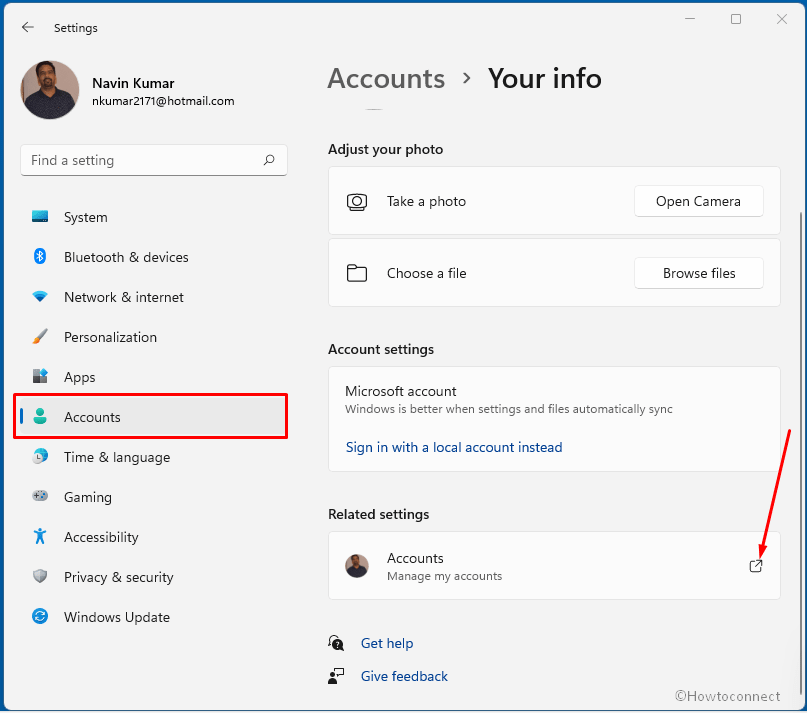 How to change User name in Windows 11