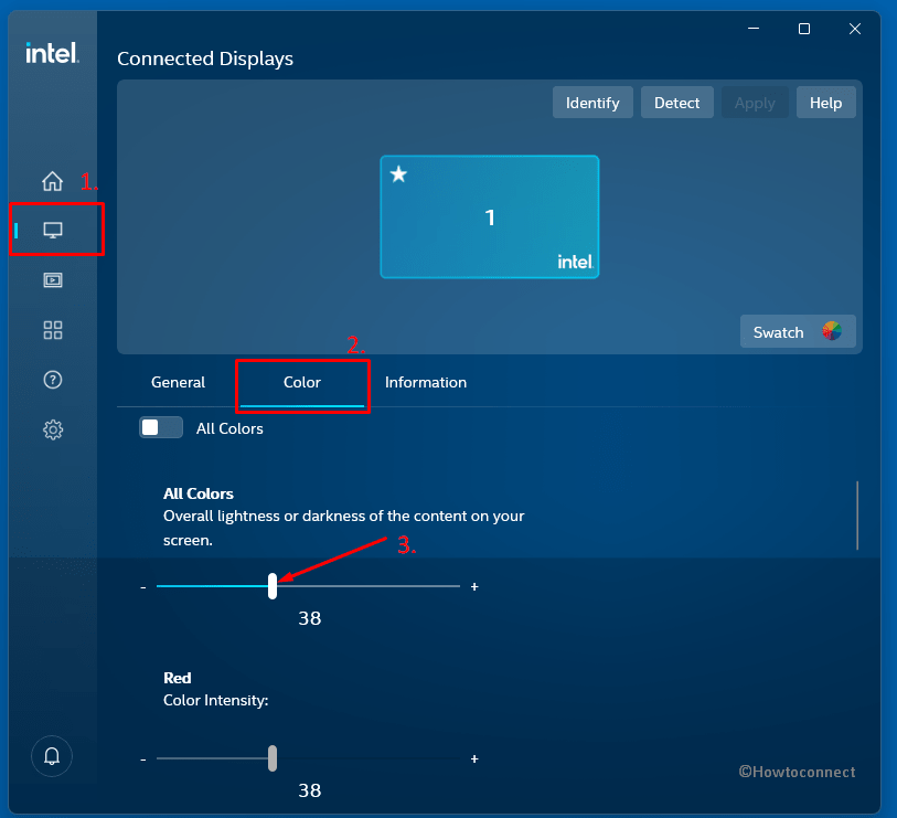 How to change brightness on Windows 11