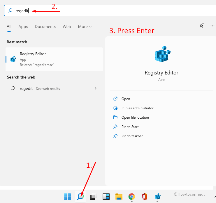 How to disable OneDrive in Windows 11 Via Registry Editor