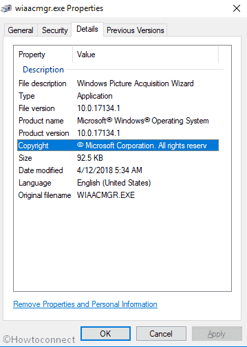 How to disable and fix Wiaacmgr.exe in Windows 10 image 1