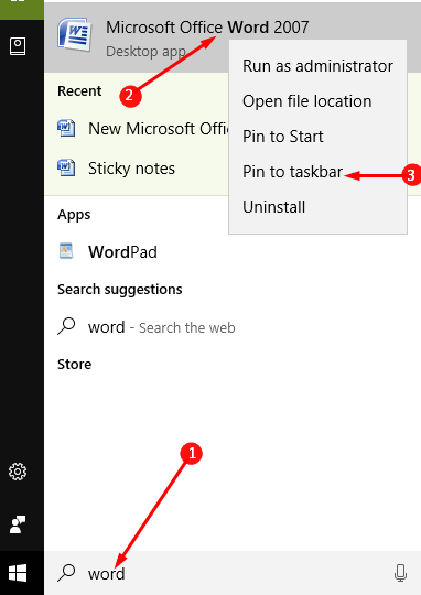 How to open Word documents on Windows 10 picture 8