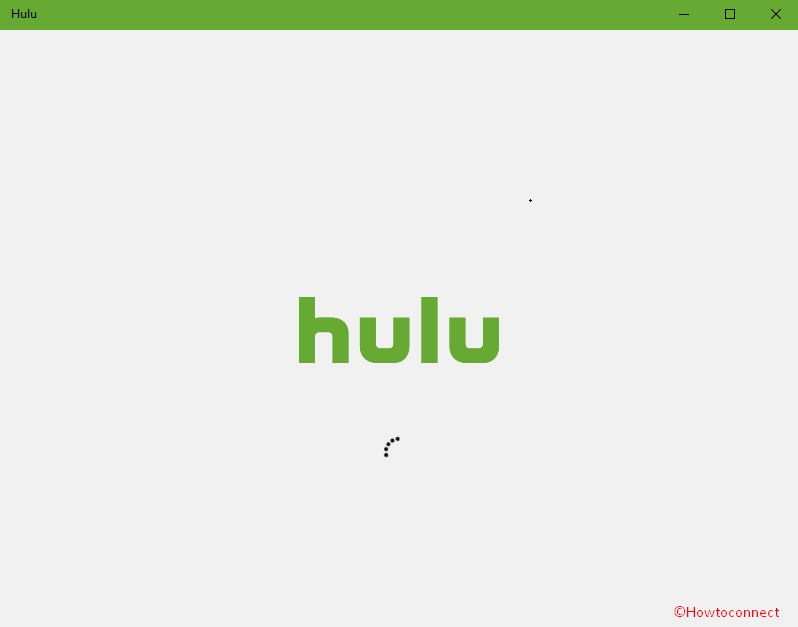 Hulu Loading Error Pic 1