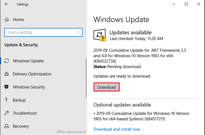 Install latest Windows 10 patch to fix 0x00000F0.
