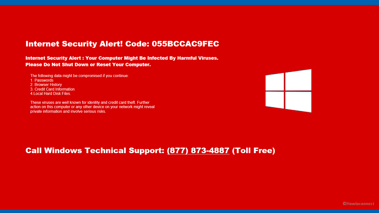 Internet Security Alert! Code 055BCCAC9FEC