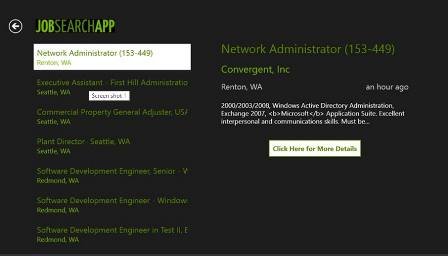 Best 5 Job Search Windows 8 Apps