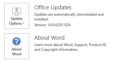 KB3191864, KB4011035 Updates for Office 2016 image 1