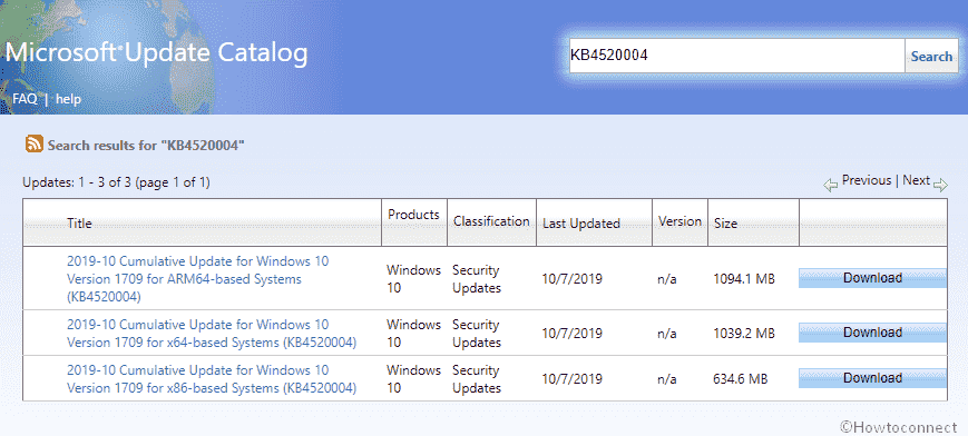KB4520004 Windows 10 1709 16299.1451 Update [Patch Tuesday] - 08 Oct 2019 - Image 1