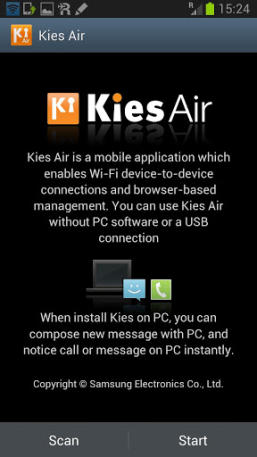 kies air app for samsung