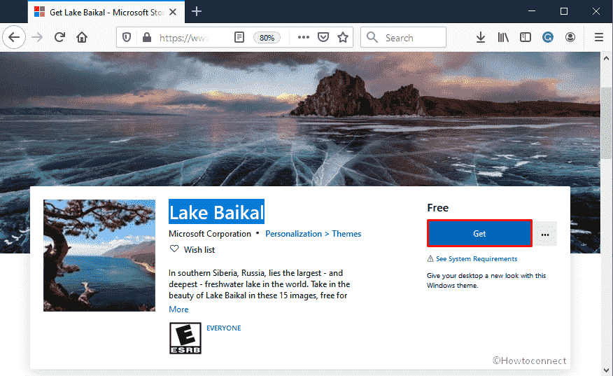 Lake Baikal Windows 10 Theme [Download] image 1