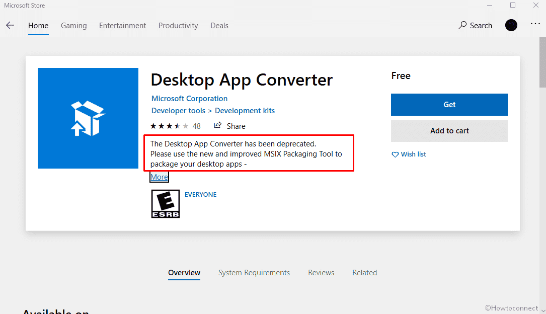 MSIX Packaging Tool Replaced Desktop App Converter