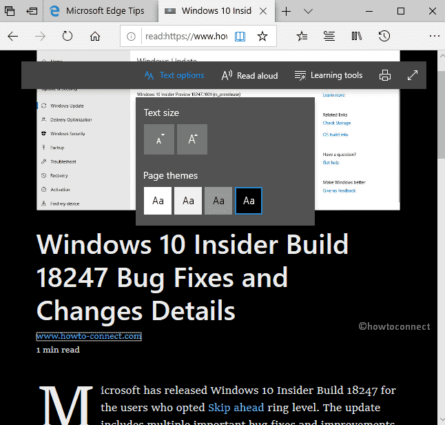 Microsoft Edge New Features in 1809 Windows 10 October 2018 update image 3
