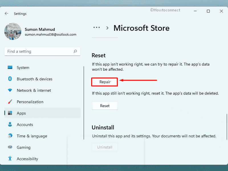 Microsoft Store Error 0x800B010FI in Windows 10 or 11 - Repair Microsoft store