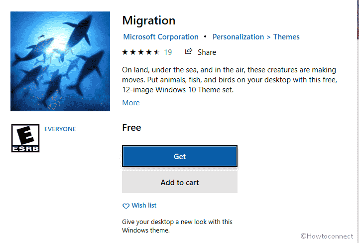 Migration Windows 10 Theme