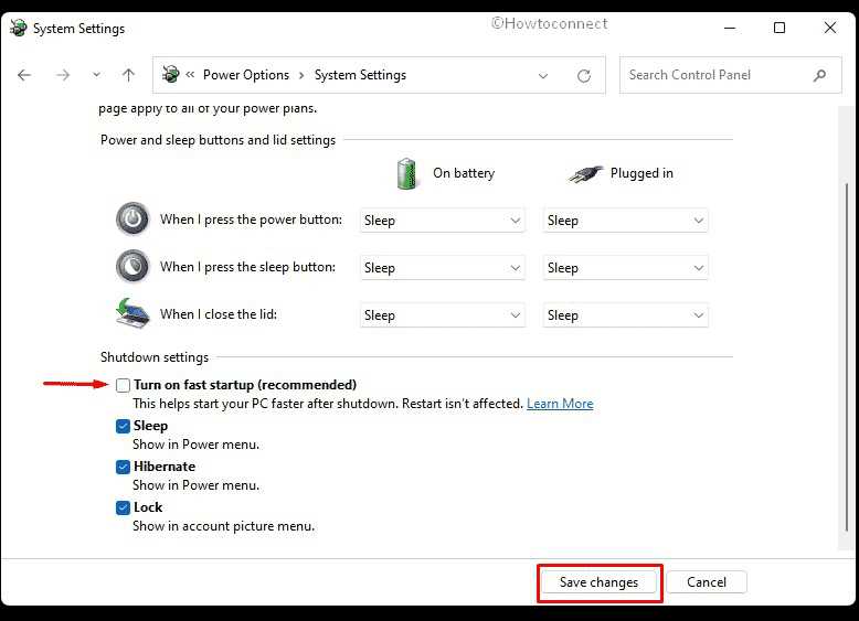Mouse not Working in Windows 11 - Disable fast startup