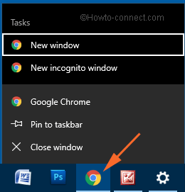 No Jump Lists for Google Chrome on Taskbar