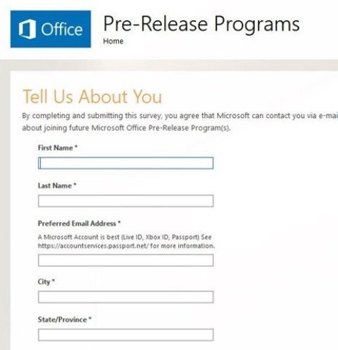 How to Get Office 16 Pre-Release Beta Short of Release