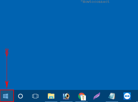 Open Windows Settings start menu