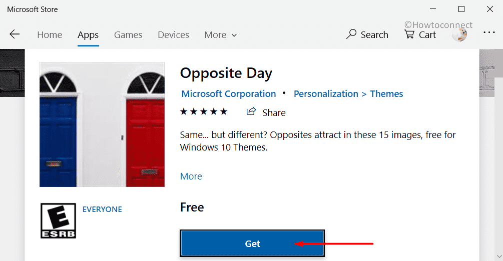 Opposite Day Windows 10 Theme Image 1