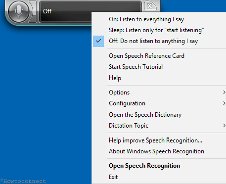 Organize Speech Recognition in Windows 10 image 12