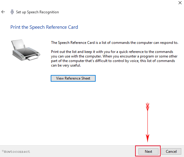 Organize Speech Recognition in Windows 10 image 8