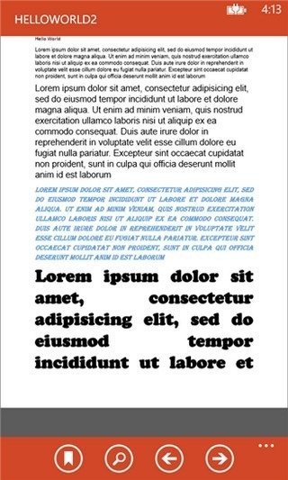 pdf reader app for wp8