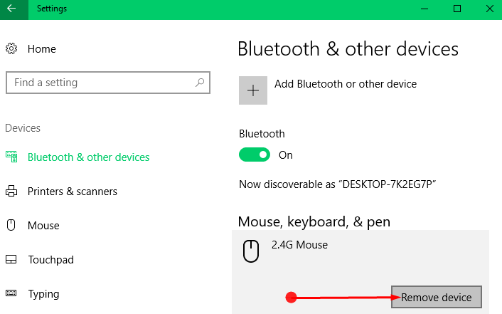Pair And Unpair Bluetooth Devices on Windows 10 Picture 6