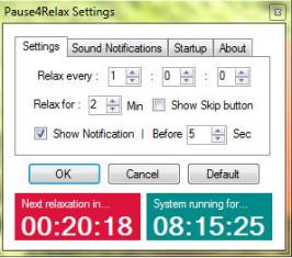 Provide Your Eyes Rest from PC with Pause4Relax