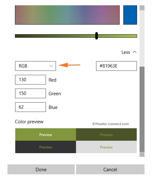 Picture 7 Accent Color Using Settings App 