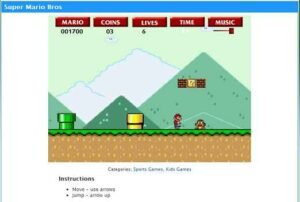 play online super mario bros