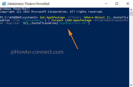 PowerShell script to Fix Common Apps Missing in Windows 10