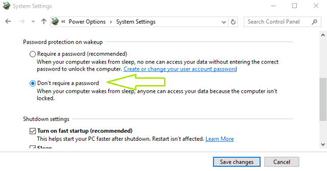 Make Windows 10 Auto Logon After Sleep