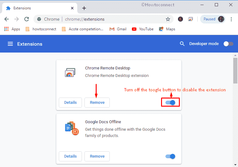 Remove add-ons installed on Google Chrome image 6