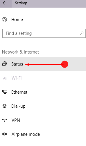 Reset Network Settings to Default in Windows 10 image 1