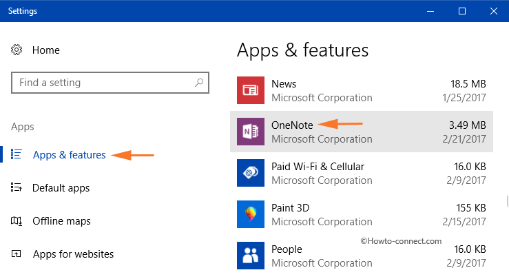 Reset OneNote in Windows 10 Picture 3